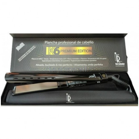 Plancha K6 PREMIUM - IRENE RIOS Negra