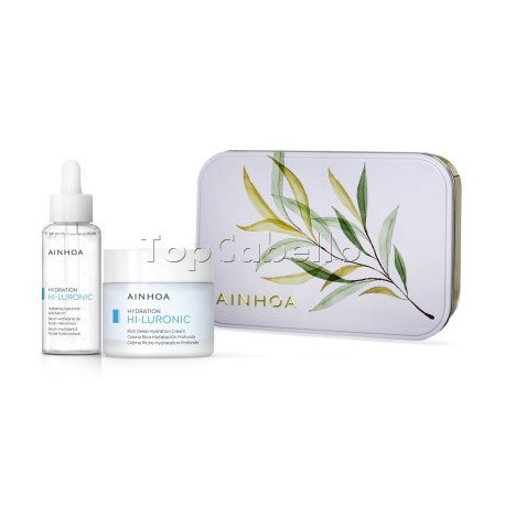 Pack Facial Piel Seca HI-LURONIC Ainhoa (Crema 50ml+ Sérum 50ml)