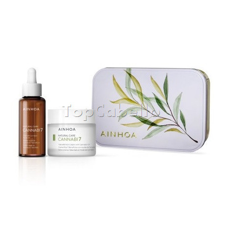 Pack Facial CANNABI7 Ainhoa (Crema 50ml + Aceite 7 Beneficios 50ml)