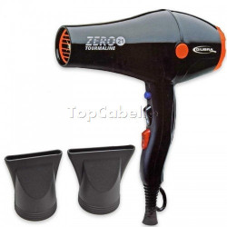 Secador ZERO 21 2000w Tourmaline AIRY SUPERLIGHT Negro Giubra