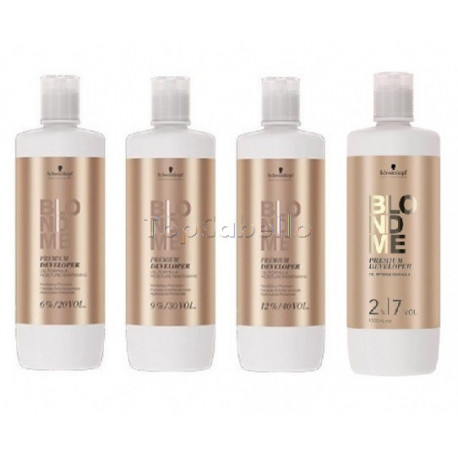 Loción Activadora BLONDME Premium Developer Schwarzkopf 1000ml 