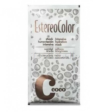 Mascarilla Capilar Hidratante HUMECTACIÓN INTENSIVA EstereoColor Shock 50ml 