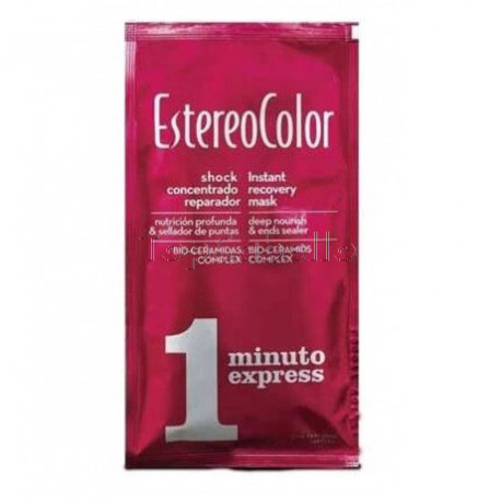 Mascarilla Capilar CONCENTRADO REPARADOR 1 Minuto EstereoColor Shock 50ml 