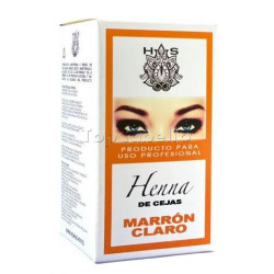Kit Henna para CEJAS Marrón Claro GOLDEN ROSE (Henna+Revelador+Dosificador)