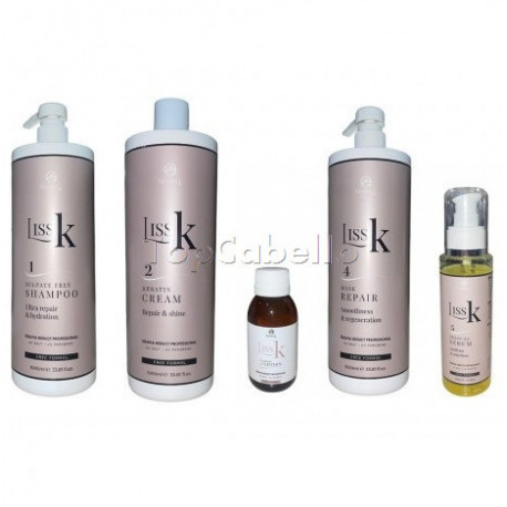 Kit Profesional ALISADO Keratina LISS K
