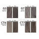 Tinte en Crema NIRVEL Homme Color Men CT6 Castaño Oscuro