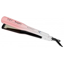 Plancha INSPIRE TITANIUM 230º WIDE Rosa/Blanco 35mm By AGV