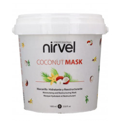 Mascarilla Coco Hidratante y Reestructurante COCONUT MASK NIRVEL 1000ml