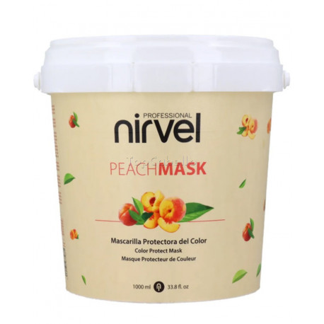 Mascarilla de Melocotón Protectora del Color PEACH MASK NIRVEL 1000ml