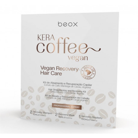 Kit Alisador vegano KeraCoffee Beox 100ml