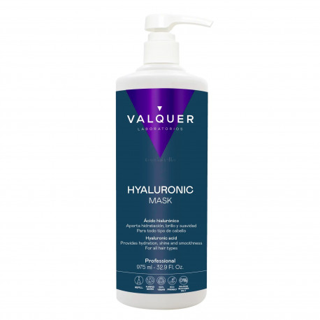 Mascarilla Capilar con Ácido Hialurónico VALQUER 975ml