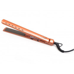 Plancha K6 Premium DORADA IRENE RIOS - Alisado, bucleado y rizo perfecto