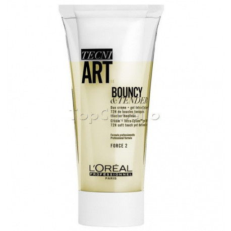 Gel en Crema Tecni.Art Dual Stylers BOUNCY & TENDER L'Oreal 150ml