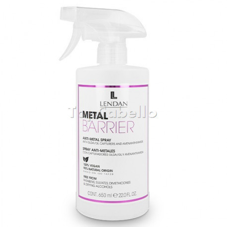 Spray Concentrado Anti-metales 100% Vegano METAL BARRIER Lendan 650ml