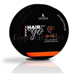Cera Mate Arcillosa de Fijación Fuerte UP WAX Hair To Go Men Lendan 125ml