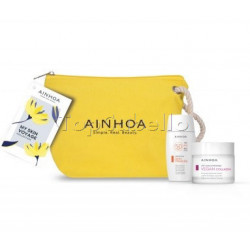 Pack Facial Reafirmante + Solar AINHOA VEGAN COLLAGEN + SKIN PRIMERS SPF50 (2x Crema 50ml)