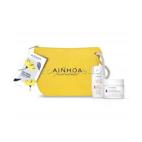 Pack Facial Antiedad + Solar AINHOA PHYTO RETIN + SKIN PRIMERS SPF50 (2x Crema 50ml)