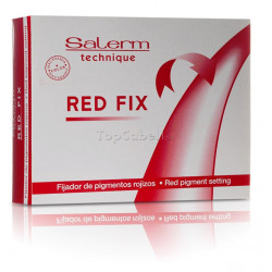 Fijador de Pigmentos Rojizos Red Fix Salerm (12 ampollas 5 ml.)