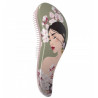 Cepillo Desenredante VERDE FLORES ASIA Sibel