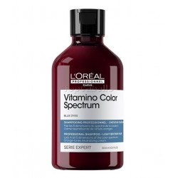 Champú AZUL Matizador Castaños Claros Vitamino Color SPECTRUM BLUE L'Oreal Professionnel 300ml