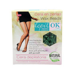 Cera Depilatoria en Perlas MENTA 1kg DEPIL-OK