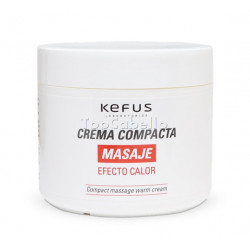 Crema para Masaje Compacta Efecto Calor KEFUS 500ml