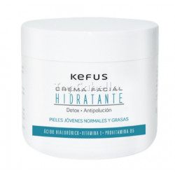 Crema Facial Hidratante con Ácido Hialurónico KEFUS 500ml