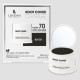 Cubre Raíces en Polvo Mineral Sin Sulfatos ROOT COVER CHARGE - Negro/Black - Lendan 4gr.