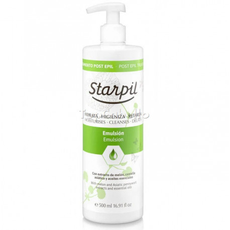 Emulsión Post Depilación Hidratante y Retardante STARPIL 500ml