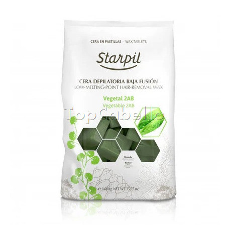 Pastillas de Cera Depilatoria Vegetal STARPIL (3AB) 1000gr.