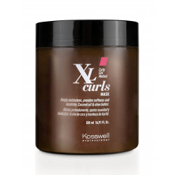 Mascarilla cabellos rizados y ondulados XL CURLS MASK Kosswell 500ml