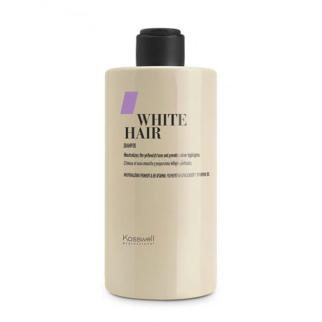 Champu cabellos blancos White Hair Kosswell 500ml