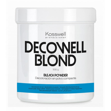 Polvo decolorante DECOWELL BLOND Kosswell 500gr