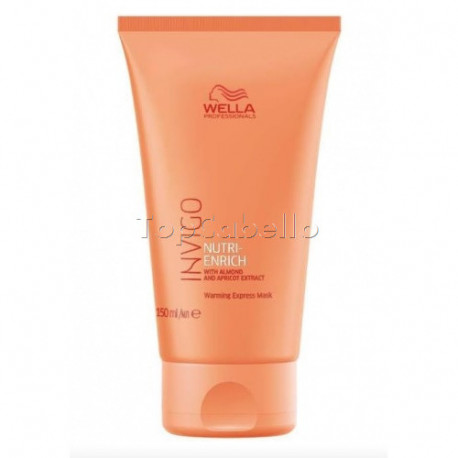 Mascarilla Express NUTRI ENRICH Efecto Calor INVIGO Wella 150ml 