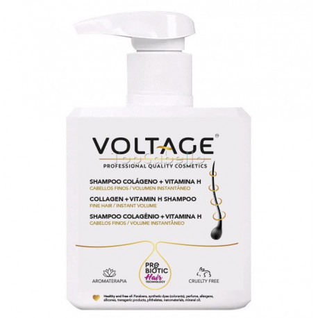Champú Colágeno+Vitamina H VOLTAGE 500ml