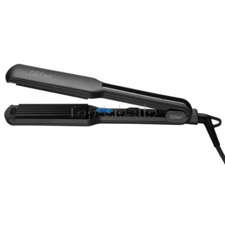 Plancha para Ondas Eurostil WAV3 Frizzer Profesional Negra 68W