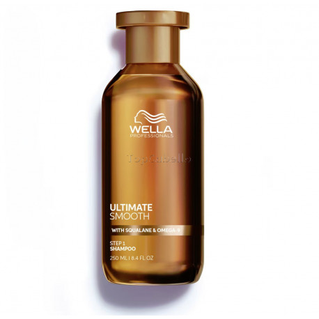 Champú Nutritivo Antiencrespamiento WELLA ULTIMATE SMOOTH 250ml - Cabello Seco, Apagado, Encrespado