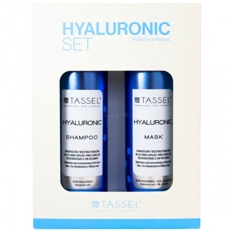 Pack de Hidratación y Reparación Capilar TASSEL HYALURONIC (2x 250ml)