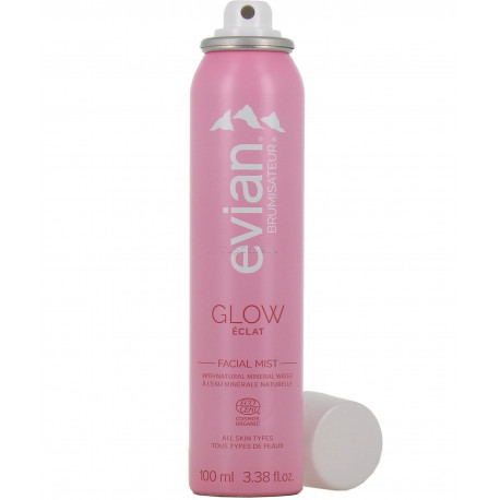 Bruma Facial Hidratación y Brillo EVIAN GLOW FACIAL MIST 100ml