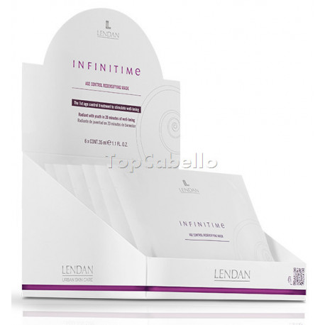 Mascarilla redensificante con Beta-Endorfinas Infinitime LENDAN 6x30ml