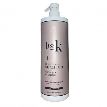Champú ULTRA REPAIR & HYDRATION nº 1 1000ml Liss K - Sin sulfatos, sales ni parabenos