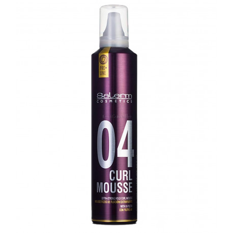 Espuma Rizos Extrafuerte Salerm ProLine 04 Curl Mousse 300ml