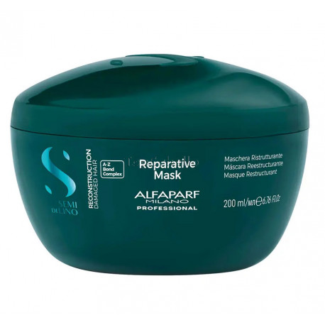Mascarilla Reestructurante Semi Di Lino REPARATIVE MASK Alfaparf 200ml