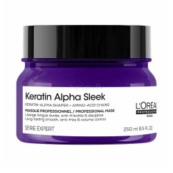 Champú Cabello Rebelde o Encrespado Expert KERATIN ALPHA SLEEK LOREAL 300ml