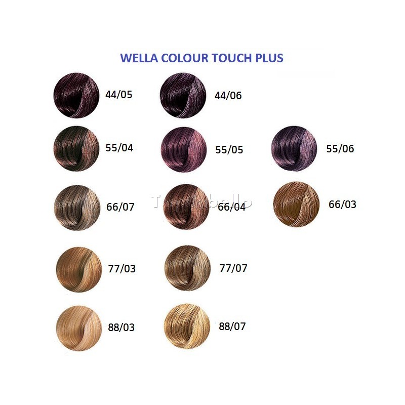 Tinte Semipermanente Wella COLOUR TOUCH PLUS 60ml (canas 