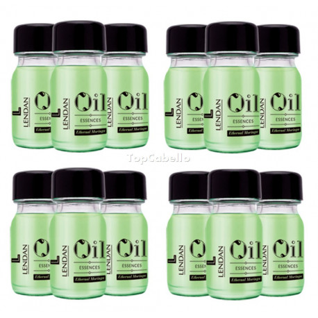 Aceite capilar en Ampollas Oil Essences Ethernal Moringa LENDAN 12x10ml