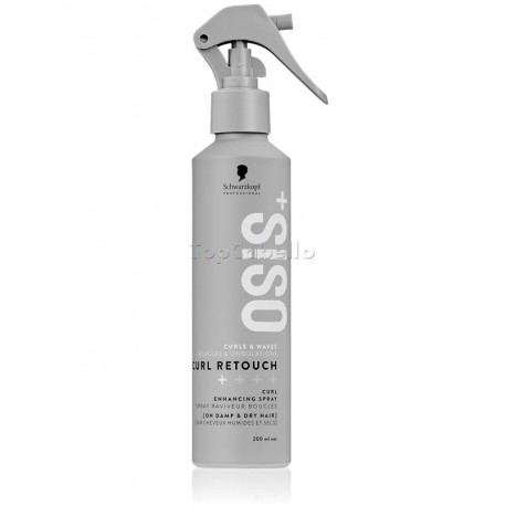 Spray Potenciador de Rizos OSIS CURL RETOUCH Schwarzkopf 200ml