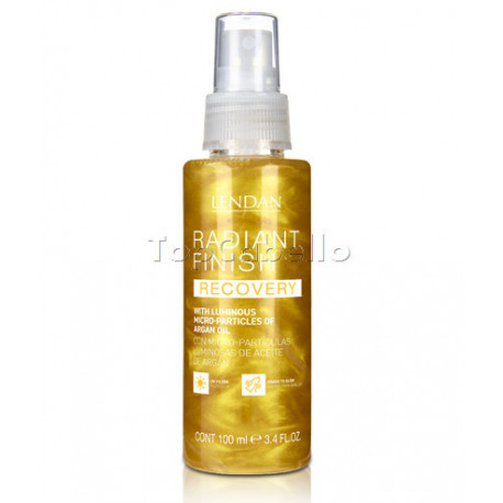 Spray Capilar Brillo Efecto Glow RECOVERY RADIANT FINISH Lendan 100ml