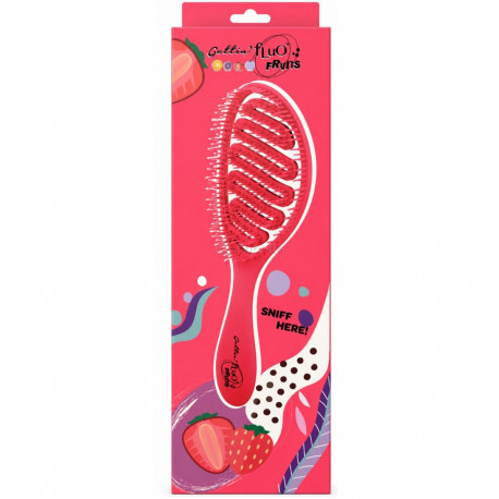 Cepillo Ventilado GETTIN’ FLUO FRUITS - Color: Fresa