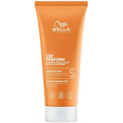 Crema Alisadora Desrizante WELLA Pro+ PERFORM "S" 200ml (Cabellos sensibilizados/mechas/tratados)